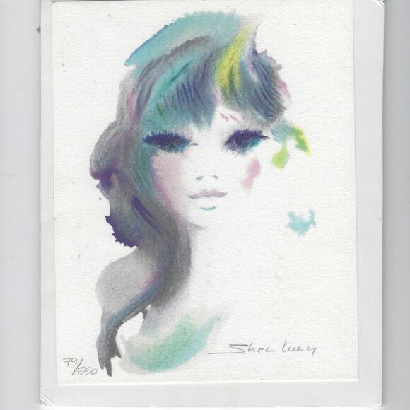 "Echos de Legende #27" by Shan-Merry Lithograph - Picture 2 of 5